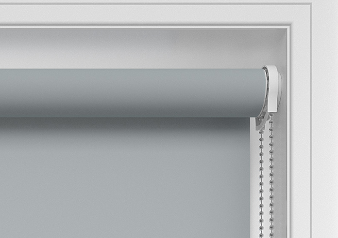 Anti-Bacterial, Slate - Twist&Fit Roller Blind - Image 9